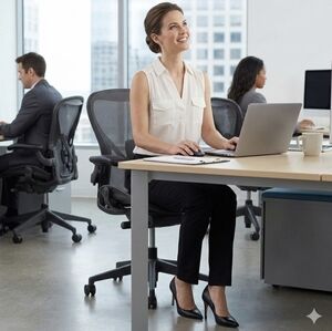 Ann Taylor White Collared V NECK Sleeveless Tunic Blouse Size Large